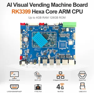 GeniusCore SST-3399 RK3399 Hexa Core Smart HMI Android Motherboard Industrial Panel PC Core thumbnail-5