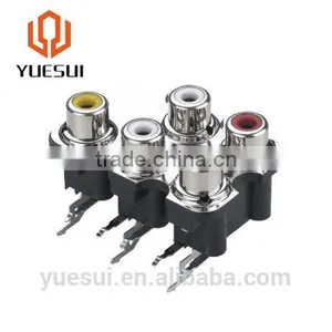 5 Holes ISO Standard RCA A/V Connector thumbnail-1
