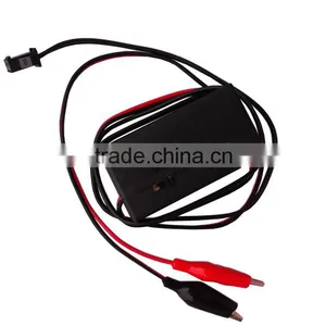 INV005-4 12VDC EL Wire/Panel/Tape Inverter With 2 Pieces Crocodile Clips thumbnail-1