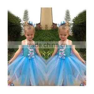 Instyles Fashion Cheap Wholesale Cute Design Frozen Baby Girls Summer Dress Lat Party Wear Dresses For Gir thumbnail-1