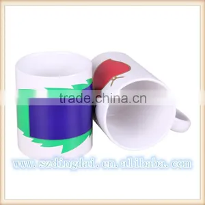 Film Color Chaning Mug Sublimation Mugd Ceramic Mug Color Changing Mug Mug Press Blue Red & Black thumbnail-4