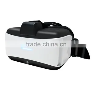 3D VR Glasses Virtual Reality Headset VR All in One Immersive IMAX Video Eyewear thumbnail-1