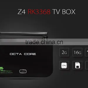 Z4 RK3368 Smart TV Box Android 5.1 Lollipop OctaCore 2GB/16GB WiFi thumbnail-1