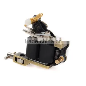 In Stock Skull Casting High Stability Bronze Tattoo Designs Removal Machine 10 Warps Coils 7000-9000 R/Minute thumbnail-4