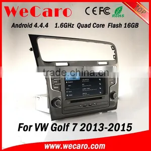 Wecaro 7" WC-7003 Android 4.4.4 Car Stereo 2 Din Car Dvd Player for vw Golf 7 Radio Gps 1080p 2013 2014 2015 thumbnail-1