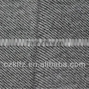 95% Black Cotton Knitted Denim thumbnail-3