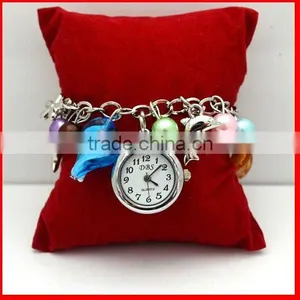 Fashion Baseball Charm Bracelet Watch thumbnail-1