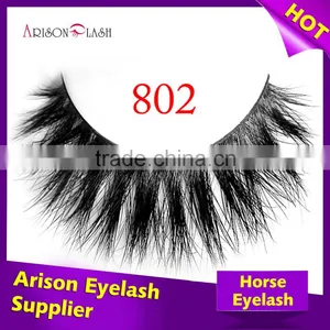 Custom Logo Real Horse Fur Eyelashes Private Label Horse False Eyelashes Custom Eyelash Packaging thumbnail-4