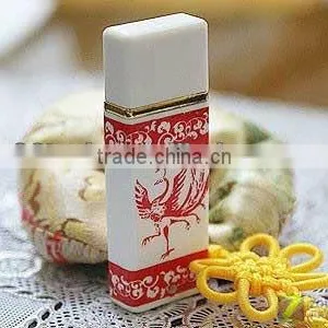 Chinese Style Logo Printed Ceramic Usb Flash Drive 1MB,2MB...32GB thumbnail-1