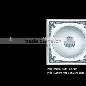 Elegant Decorative PU Ceiling Rose thumbnail-2