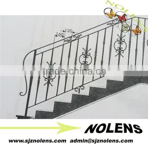 Artistic Pattern Aluminum Handrail Designs thumbnail-1