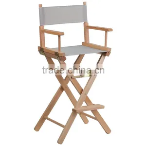 Wooden Furniture Designs Modern Outdoor Cheap Camping Canvas Folding Wooden Director Chair Quality Choice thumbnail-2