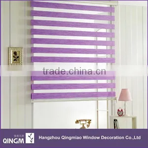 Wholesale 100% Polyester Material Plain Pattern Zebra Blinds Fabric for Window thumbnail-4