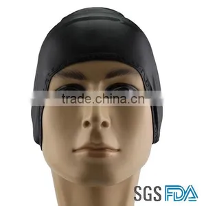 Professional Manufacturer High Quality Silastic Elastic Swimming Cap Humanized Design Innovative Swim Caps thumbnail-2