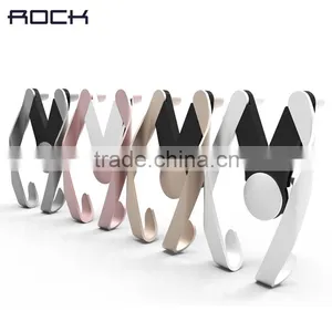 ROCK Car Mount Air Vent Phone Holder For IPhone 6s 6Plus Samsung Holder Stand Fashion Stents Mount MT-5681 thumbnail-1