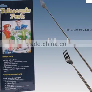 Telescopic Stainless Steel Fork, Dinner Fork thumbnail-1