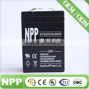 Maintenance Free Storage Battery 6v4.2ah thumbnail-1