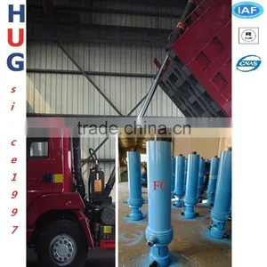 Manufacturer,HYVA FC169-3-04280 Telescopic Hydraulic Cylinder for Dump Truck thumbnail-1