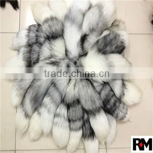 Factory Wholesale 100% Genuine Fox Tail Fur Accessory in Natural Color thumbnail-5