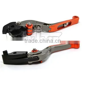 BJ-LS-001 Folding Motorcycle CNC Brake and Clutch Lever for Racing Bike thumbnail-1