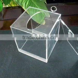 2014 Heart Shape Acrylic Donation Box thumbnail-1