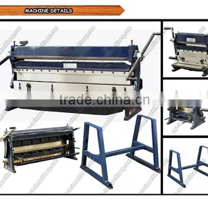 3-in-1Manually Shear Brake and Rolling Machine thumbnail-3