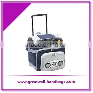 Foldable Shopping Trolley Ice Bag With Chair thumbnail-1