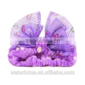 Beauty Cute Hot Sale Designer Head Wrap Organza Bowknot Headwrap thumbnail-2