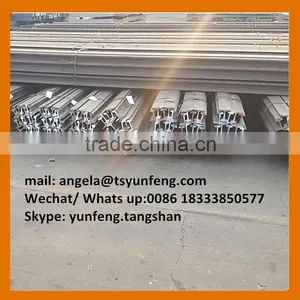 Crane Rail/QU70 QU80 QU100 QU120 Crane Rail/ U71Mn Crane Rail thumbnail-1