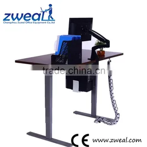 Ergonomic Electric Sit Standing Office Height Adjustable Desk thumbnail-1