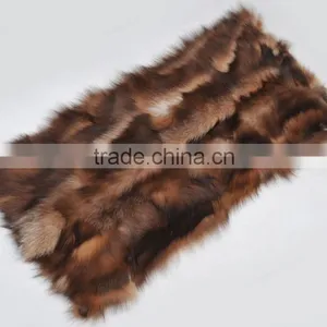 100% Genuine Fox Fur Plate for Garment Producing thumbnail-1
