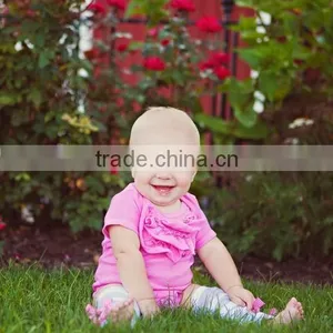 Organic Ruffle Blouse Shirts for Baby thumbnail-3