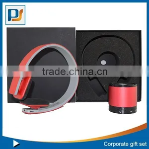 High-end Customized Promotional Gifts Portable Mobile Sets Travel USB Kits With Heahphone Bluetooth Mini Speaker thumbnail-6