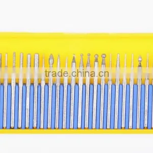 Supplier Diamond Coated Burrs Set Diamond Grinding Needle For Rotary Tool thumbnail-1