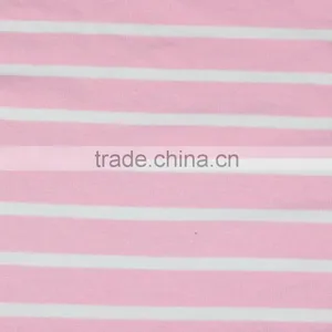 Women's Clothing High Quality t Shirt 95 Cotton 5 Spandex Stripe Fabric thumbnail-2