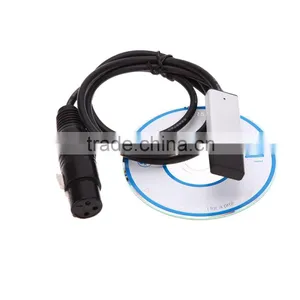 USB to DM Interface Adapter LED DM512 Studio Computer PC Stage Lighting Controller Dimmer thumbnail-1