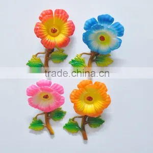 5 Inch Plastic Peony Flowers Refrigerator Magnet thumbnail-3