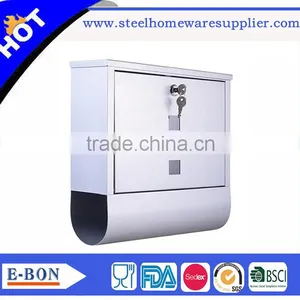 High Quality Stainless Steel Letter Box Mailbox With the Clear Window thumbnail-4