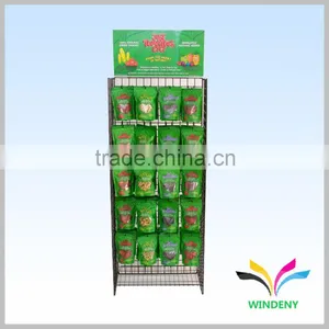 High Quality Hangzhou Factory Metal Hanging Rack Wire Display for Food Pouches Quality Choice thumbnail-1