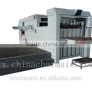 GIGA LXMHC Semi-Auto Corrugated Cardboard Cutting Flat Die Cutter Machine thumbnail-1