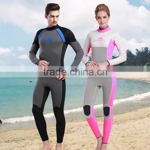 3mm Waterproof Full Body Sports Skins Wetsuit, Neoprene Diving, Snorkeling , Swimming and Surfing Wetsuits thumbnail-1