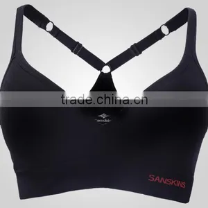Low Price Hot Sex Women's Sport Bra no Trace no Rims,gym Bra thumbnail-5