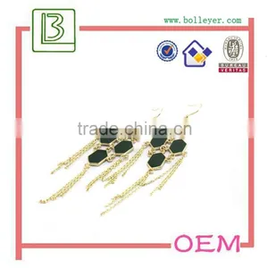 Fashion Crystal Long Drop Earring thumbnail-1