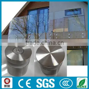 Hot Sale Balcony Glass Balustrade Alunimum Standoff thumbnail-3