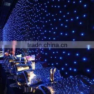 With DMX Control RGBW Color Led Star Curtains for Stage Backdrops Quality Choice thumbnail-6
