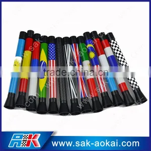 12cm Universal Coper+ABS Plastic Car Antenna National Flag, Car Radio Antenna thumbnail-2