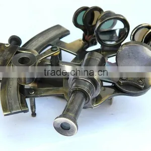 Antique Nautical Brass Vintage Sextant- Promotional Gift Sextant 1037 thumbnail-4