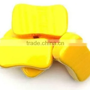 Yellow Cheap Wholesale Cutting Dishwashing Paste Car Cleaning Sponge thumbnail-1