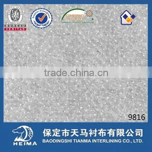 Super Quality Nonwoven Interlining Fabric 9816 for Suit, Jacket thumbnail-1