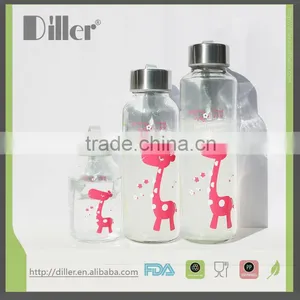 OEM Private Lable BPA Free Tritan Water Bottle Glass Tea Cup thumbnail-2